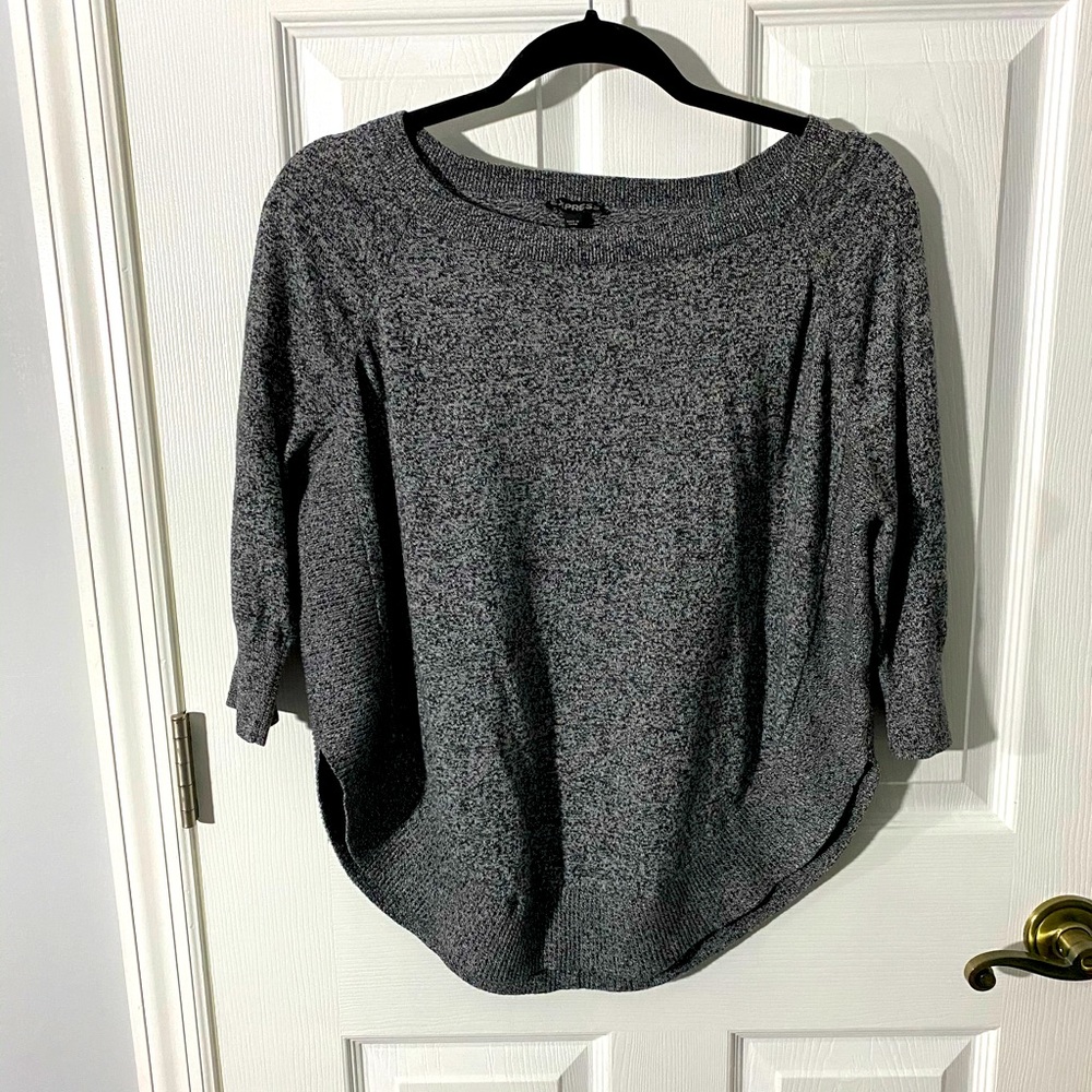 Express 3/4 sleeve sweater